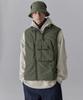 Musinsa Standard [City Leisure] Utility Padded Vest [Khaki]