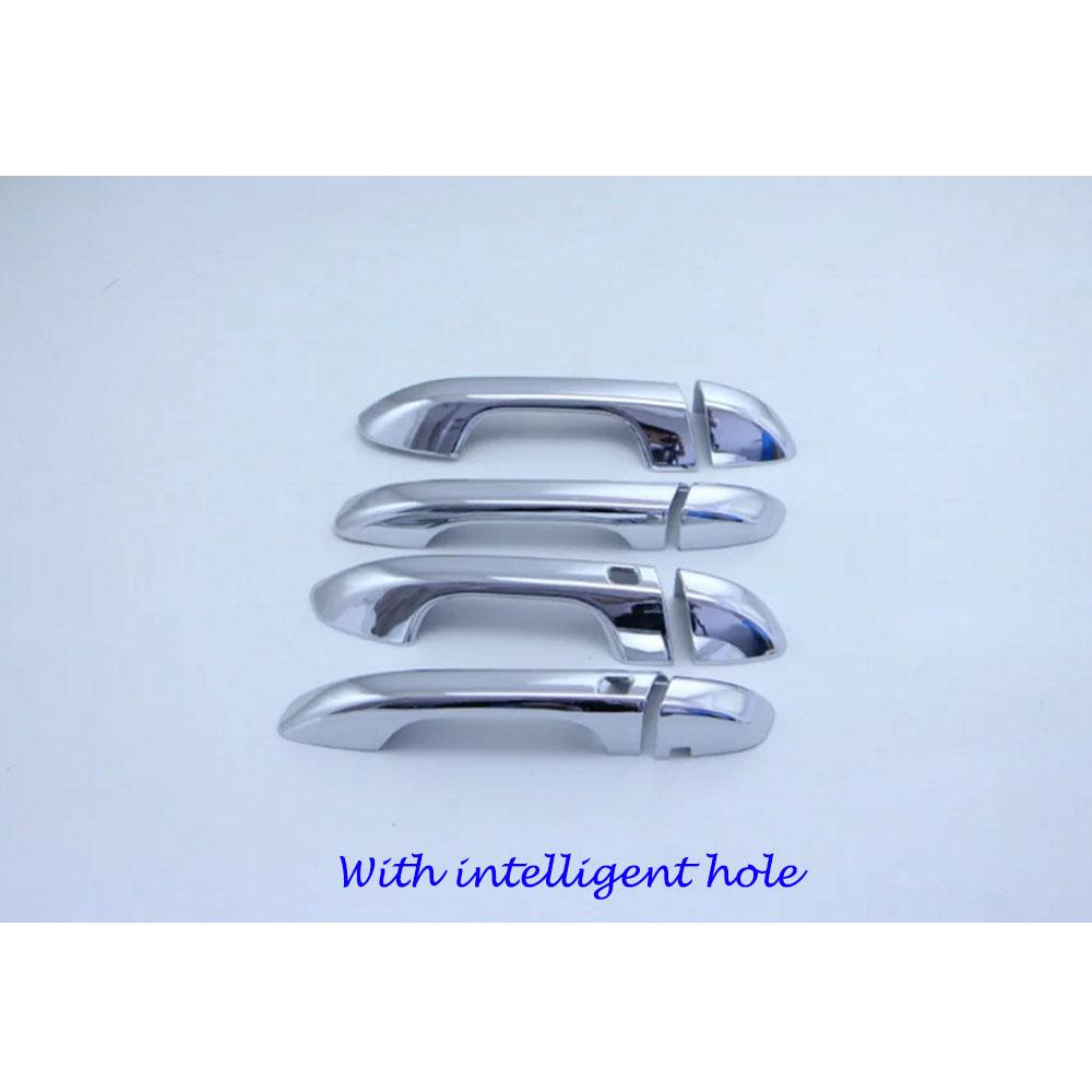Car Body Styling Armrest Handrail Stick Frame Lamp Trim ABS Chrome Door Handle 8PCs For Kia Sportage KX5 2016 2017 2018