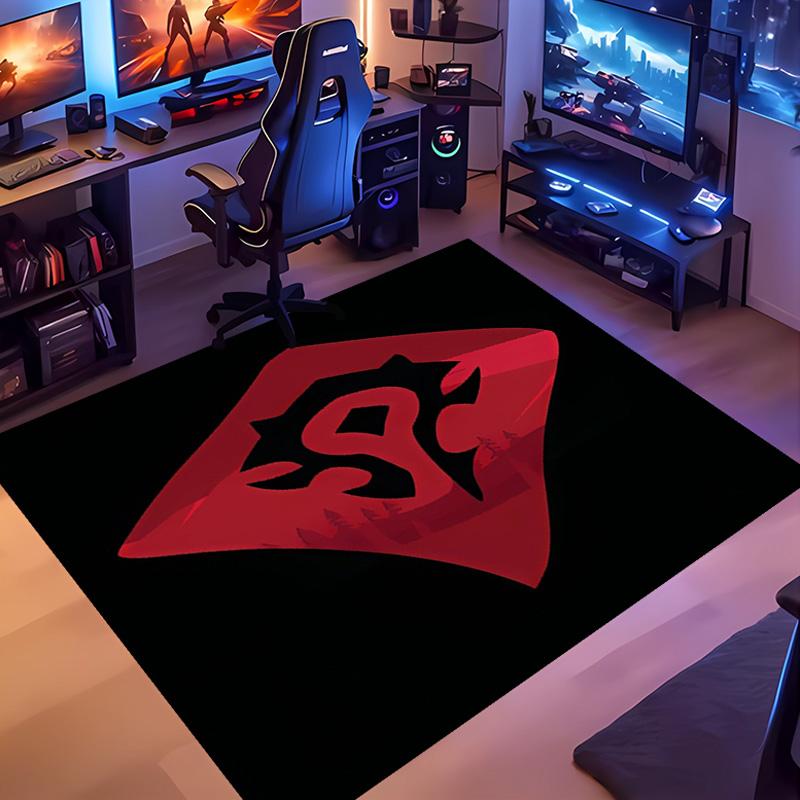 1pc World of Warcraft Entrance Mat, Non-Slip Mat Area Rug,Room Decor, Outdoor Decor, Kitchen Rug,Doormat - Machine Washable, Easy To Clean