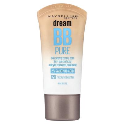 Dream BB Pure, Skin Clearing Beauty Balm, 120 Medium Sheer Tint, 30ml (1 Fl Oz)