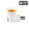 Direct Plug-in 360°Rotary E27 Socket with Switch Plug in Lamp Holder Converter for LED Bulb Light EU US Plug Adapter Lamp Base