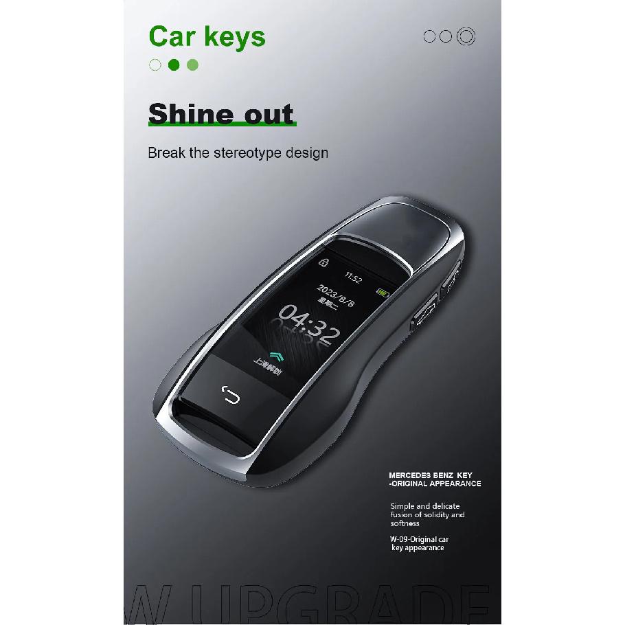 Modified Remote Display Smart LCD Car Key For Porsche 911 977 718 Cayenne Panamera Macan Taycan Comfortable Entry Keyless Go