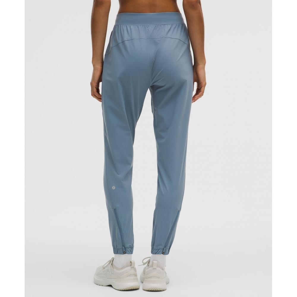 Lululemon Adapted State High Rise Jogger  Short Steel Blue