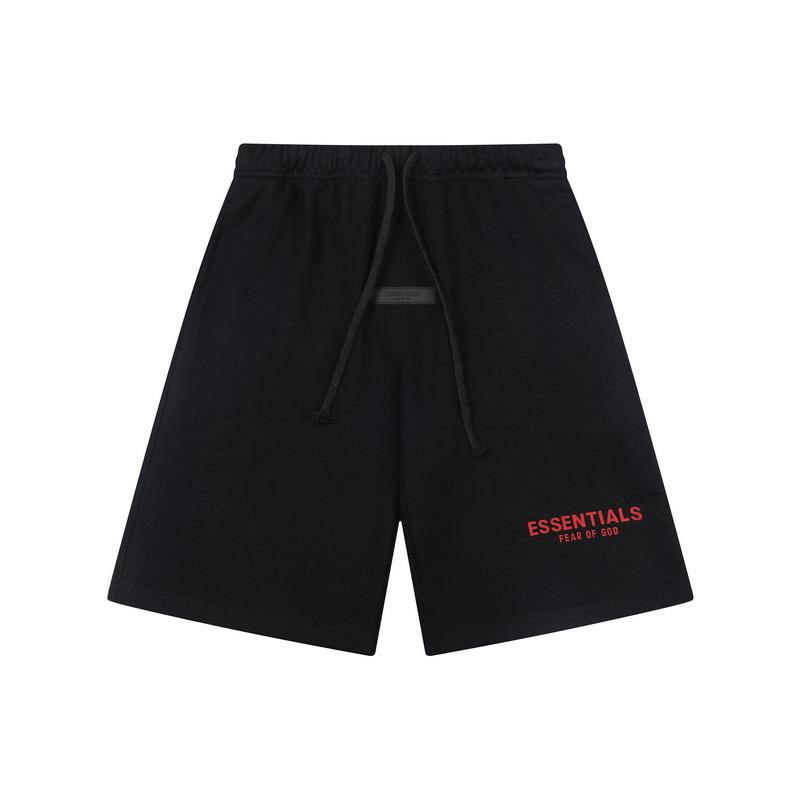 Fear of God Essentials Heren Losse Oversized Katoenen Sportshorts Trekkoord Zomer Streetwear Knie-lengte Joggingbroek S