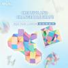 Magic Cube Puzzle Transformable Cubes Multi-Color 3D Toys Children Segments Magic Rule Snake Rubix Cubo Kid Education Toys Gift