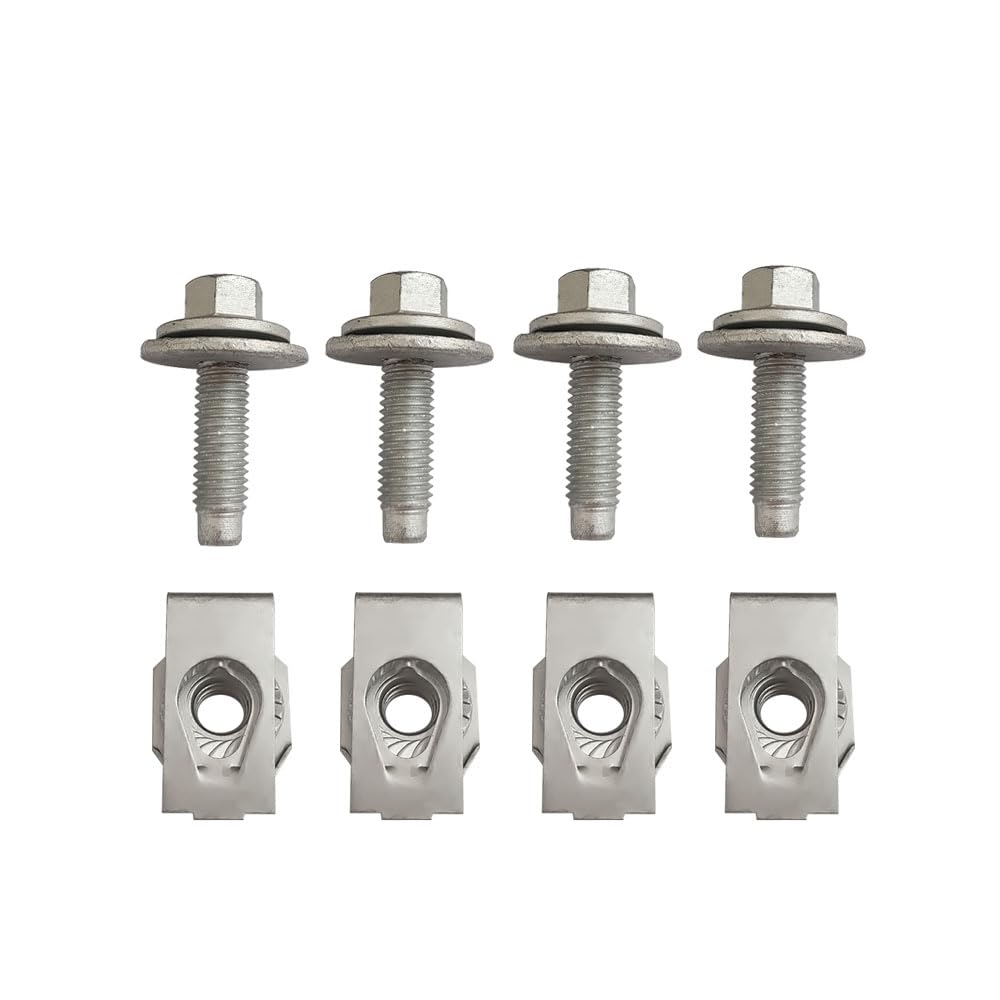 Front Skid Plate Filter with Hardware Kit - Compatible with Lincoln Navigator 2018-2024, Ford F-150 2015-2020 & Expedition 2018-2024 - Includes 4