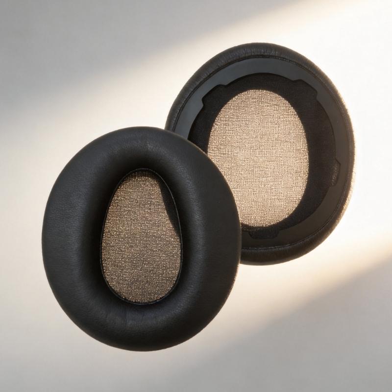 Ear Cushions Feature Protein Leather Soft Earpads Noise Isolation Ergonomic for MDR-10R 10RNC 10RBT Headphone