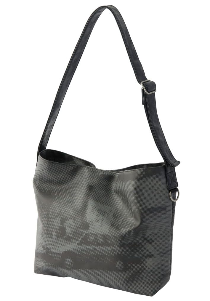 

X-girl Photography Faux Leather Shoulder Bag, 105251053008, Black, One Size