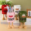 1 Pcs Cartoon Pen/Pencil Holder Simple Storage Organizer for Desk Office Home Study - Cute Stationery Desk Organizer