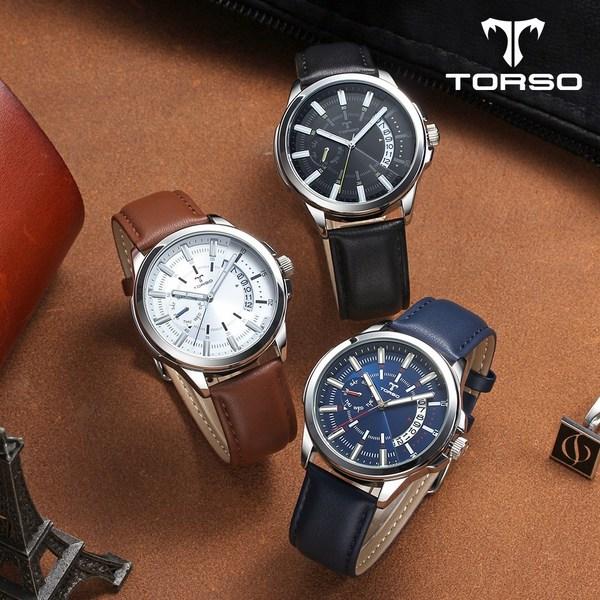 TORSO T47L Classical Multi Watch Leather Men's Watch