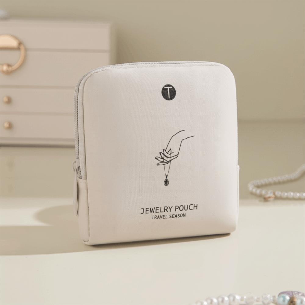 Multifunctional Zipper Jewelry Bag Multi-layer Jewelry Organizer Jewelry Storage Bag  Travel