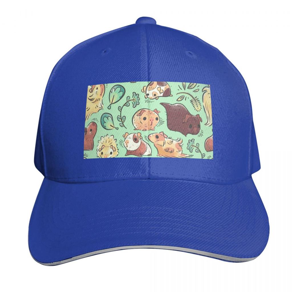 Guinea Pig Huddle Baseball Cap dad hat Designer Hat black designer cap Unisexs Baseball Womens