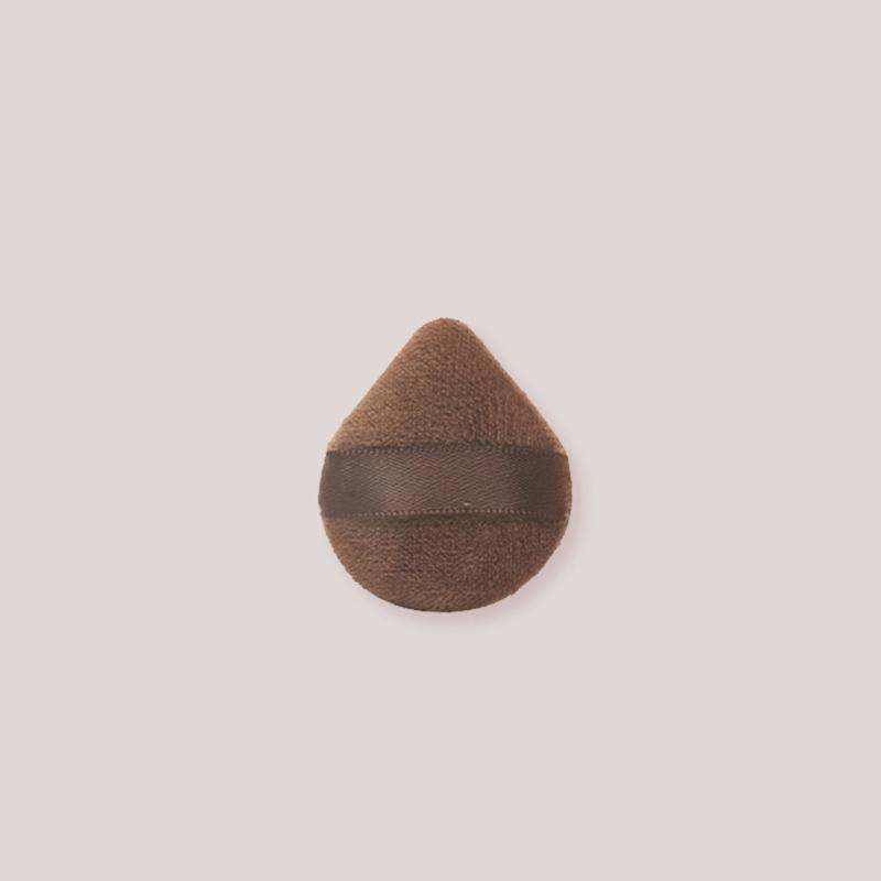 4/6 Pieces Small Thumb Cosmetic Puff Chocolate Biscuit Powder Puff Wet Dry Finger Powder Puff  Makeup Tool