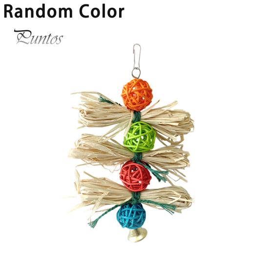 Parrot Playing Toy Bird Bite Resistant Lanyard Teeth Grinding Gnawing Healthy Parrots Macaws Supplies for Pet Cage Chewing