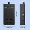 Car Power Inverter 220V Car Charger Inverter Temperature Control Portable Charger Battery Adapter Plug For Vehicle RV Truck