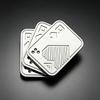 Zinc Zinc Alloy Fidget Slider Toy Metal Finger Spinne Toy Pocket Game Magnetic Fidget Slider  Kids Gifts
