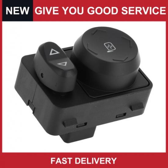 Car Mirror Switch Fit for Chevrolet Traverse 2009-2017 15808774 Black Metal