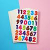 10 Sheets Diary Graffiti Stickers Student Notebook Decoration Heart Number Letter Dot Sticker Scrapbook Albums Self-adhesive