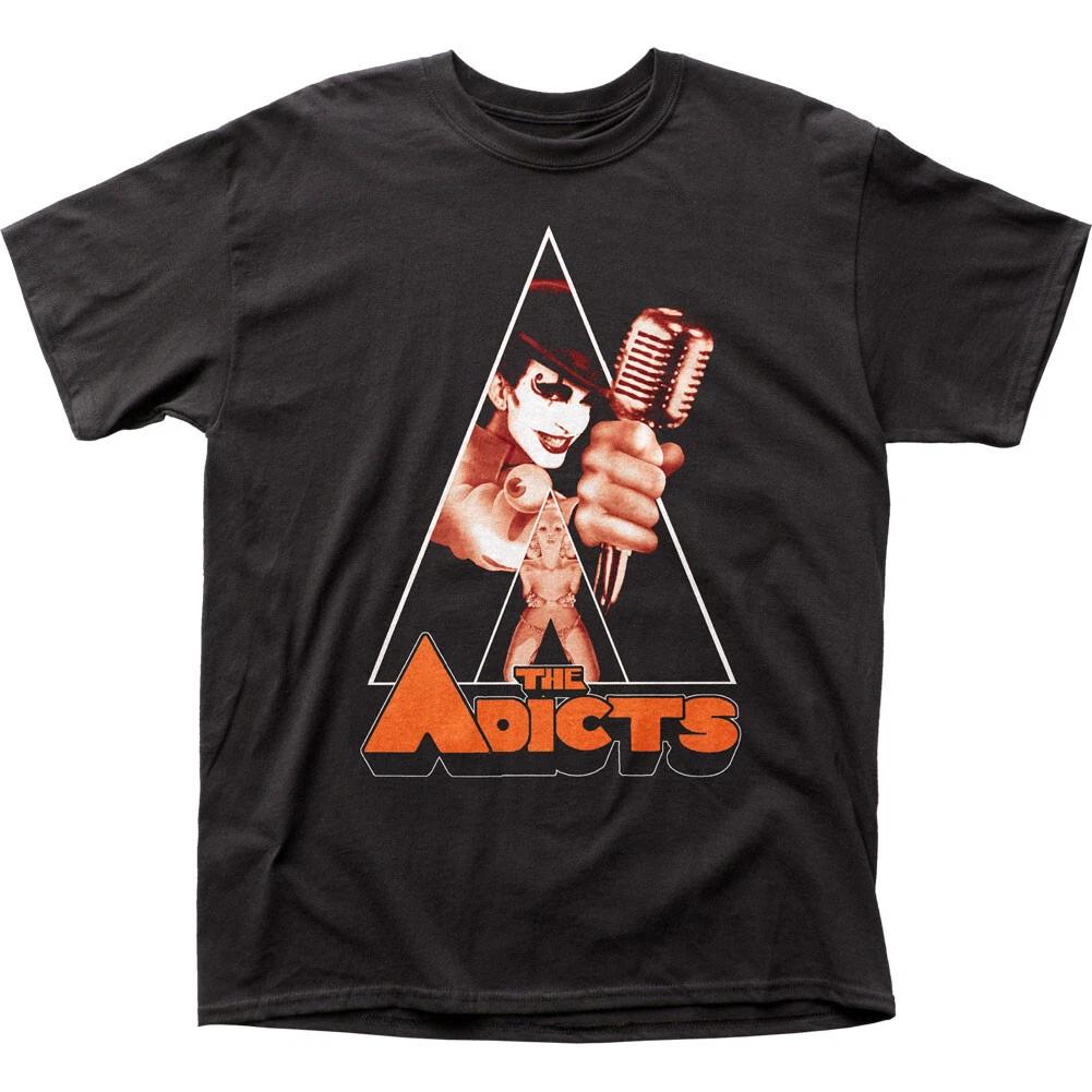 The Adicts Clockwork Monkey Mens T Shirt Rock And Roll Classic Band Tee Black