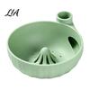 Wash And Drain Gadget Self-Spinning Berry Swirl Bowl, Food-Grade Silicone Vortex Fruit Colander with Built-in Food Grade Bowl for Cleaning Grapes