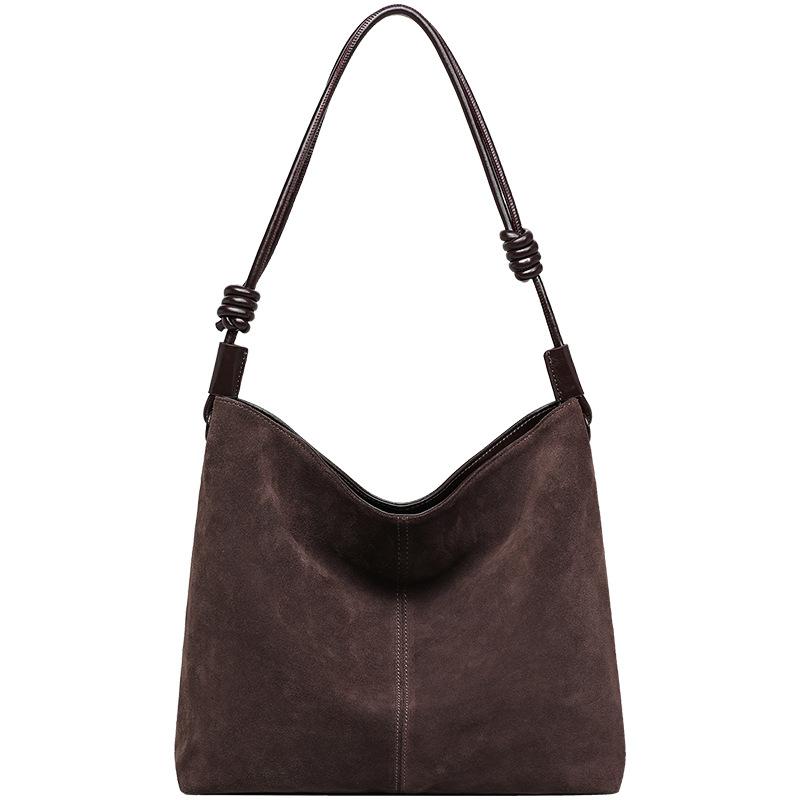 Tote Bag New Autumn and Winter Genuine Leather Women's Bag Large Capacity Underarm Bag Commuting Fashion Shoulder Bag