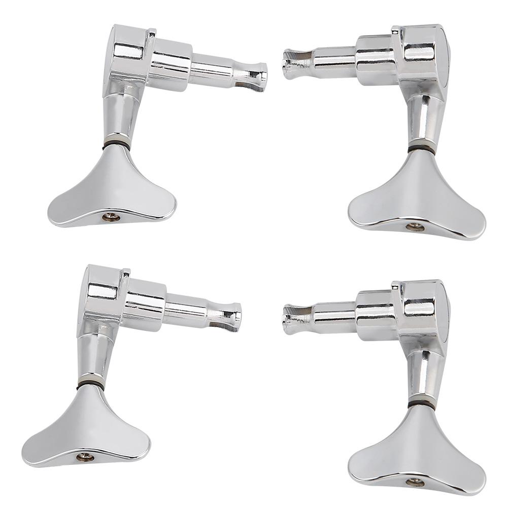 2L2R Fishtail shaped Button Sealed Bass Guitar Tuning Pegs Machine Heads