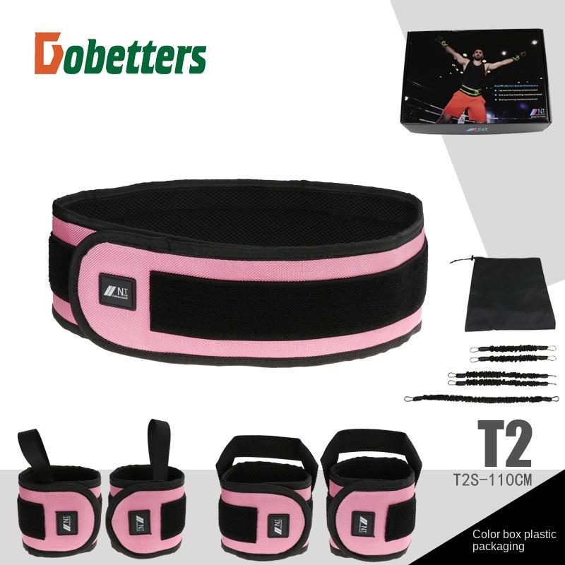 Carbon Fiber Leg Squat Rally Boxing Fighting Training Bounce Rope Volleyball Basketball Tennis T2L-130CM 130cm