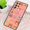 Cute Owls Phone Case for Samsung Galaxy Note 10 Pro S26 Ultra S23 S24 FE S25 S21 S22 PLUS Shockproof Cove
