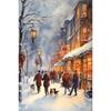 Winter Christmas Wall Art Poster Home Bedroom Living Room Decoration Canvas Painting Christmas Party Decoration Gift Posters