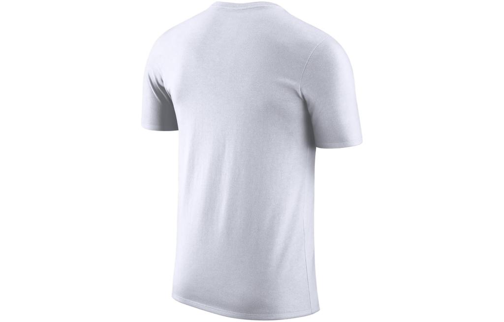 Nike T Shirts Men's White Crew Neck Moderate Straight Fit HQ2113-100