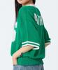 Andy Other Oversized V-Neck Short Sleeve Knit Green