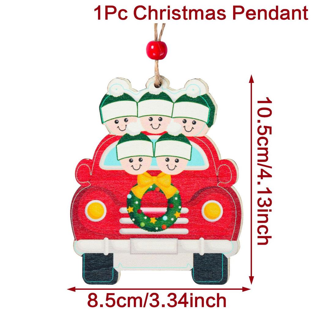 Christmas Pendant DIY Personal Family Christmas Decorations For Home 2025 Navidad Christmas Tree Hanging Ornament New Year 2025