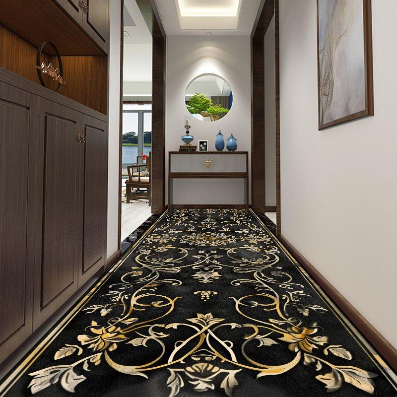 Moderner langer Flur Teppich Rutschfest Waschbar Läuferteppiche Teppiche Laufsteg Heimdekoration Hotel Flur Teppich Anpassbarer Teppich