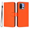 For OnePlus 13T 5G Case Solid Color Wallet Leather Phone Cover with Strap