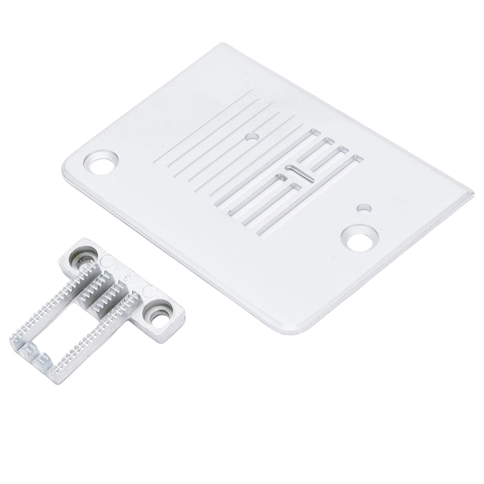 Замена игольной пластины для бытовой швейной машины Singer 1408 Набор из игольной пластины и транспортера из нержавеющей стали