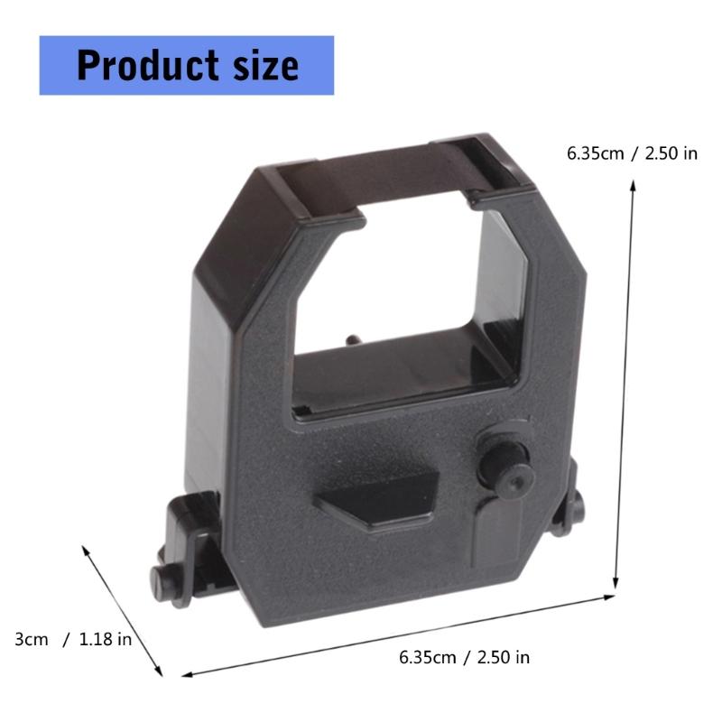 Black Ribbon Time Clock Replacement for TCX-22 TCX-88 TCX-90 TCX-11 TCX-21 TCX-35 TCX-45 TCX-85 BX-6000 EX-9000 EX-9500