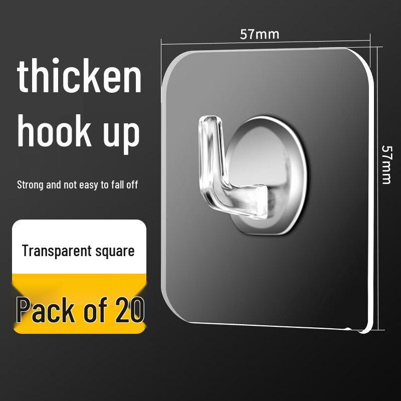 LIEI Heavy Duty Adhesive Wall Hook