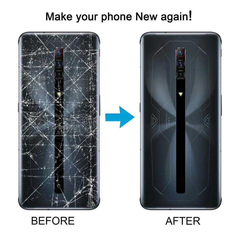 Pro ZTE nubia Red Magic 6s Pro Zadní kryt baterie Náhradní zadní kryt telefonu