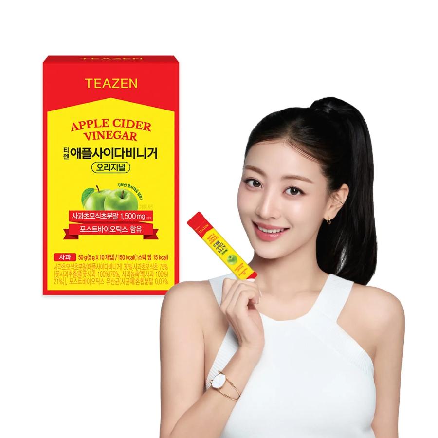 Teazen Apple Cider Vinegar Drink 10 Sticks/3box