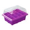 Nursery Tray Multi-compartments High Survival Rate Plastic Plant Flower Grow Box Propagation Tray for Home
