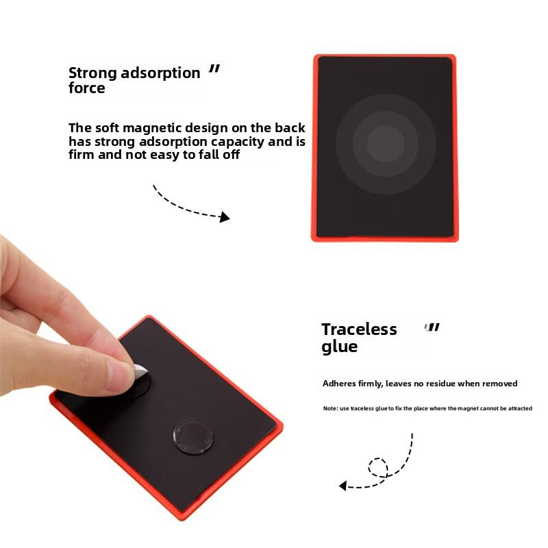 The New Type of Fridge Magnet Is Decorated with Cute, Peaceful and Joyful New Year Magnetic Stickers. You Can Stick Them Freely