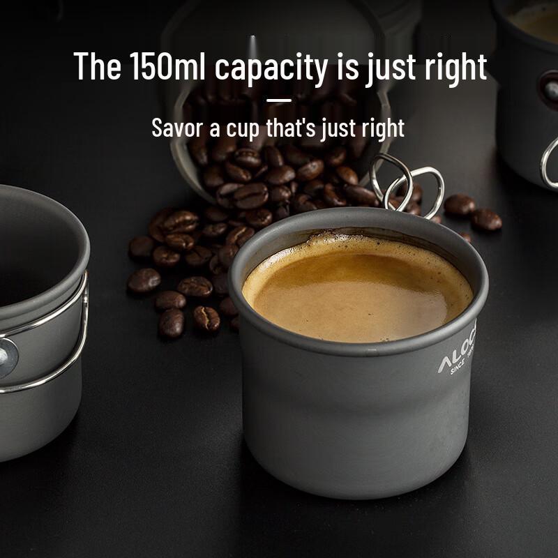 Ailuke Portable Folding Aluminum Cup