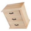 Mini 3 Tier Drawers Type Organizer 3-Layers Desk Sundries Box Stationery Storage Stand  Home