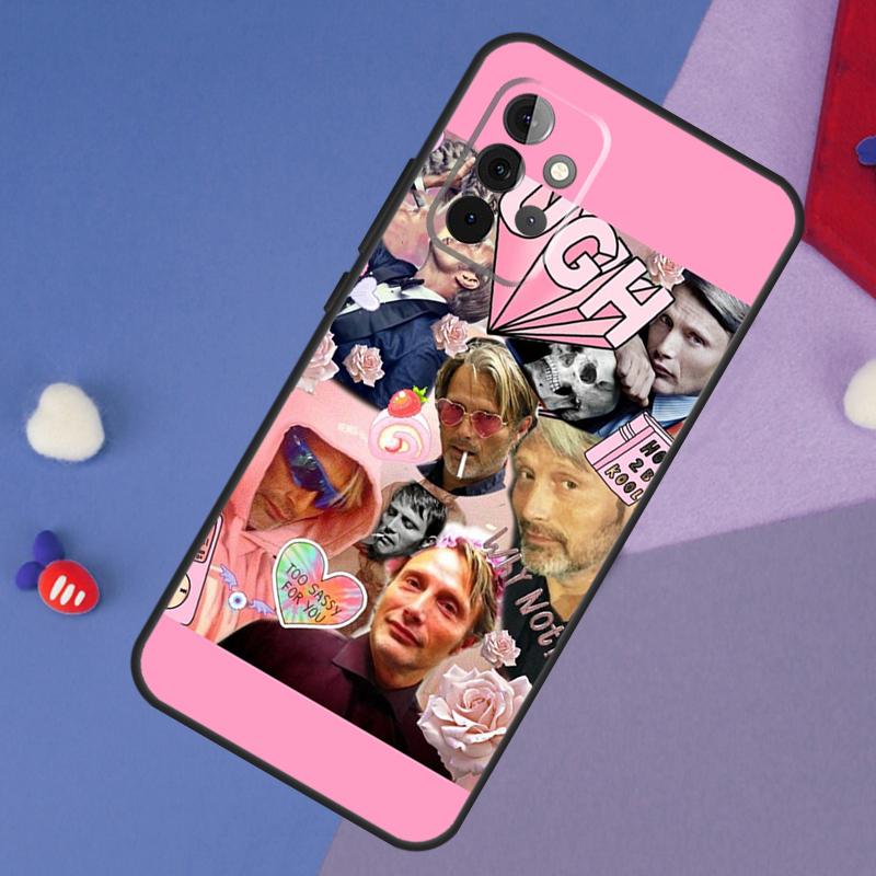 Mads Mikkelsen Case For Samsung Galaxy A24 A34 A54 A33 A53 A73 A22 A32 A52 A51 A71 A52S A12 A13 A14 Cover
