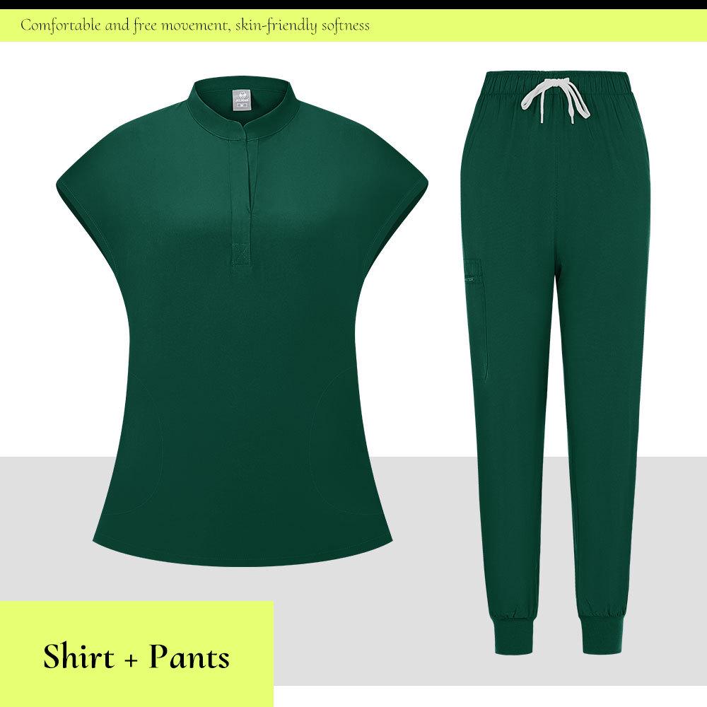 Elastic Quick-Drying Medical Uniform for Men & Women: Hospital, Dental, and Nursing