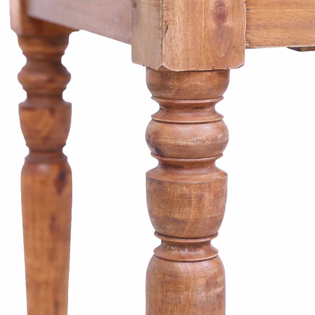 Desk with Drawers 117x57x75 Cm Reclaimed Solid Wood