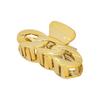 UV-plated Chain Clip European and American Fashion Hair Shark Clip Simple Hair Clip