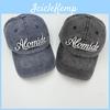 Baseball Cap Cotton Embroidered Letters With Sunshade For Casual Outdoor Wear