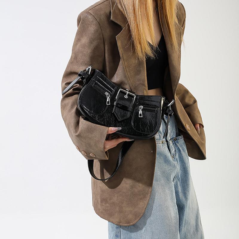 Womens Shoulder Bag Travel Purse Stylish Portable Lady Handbag Hobo Tote Bag Underarm Bag for Party Vacation Traveling Shopping CLE