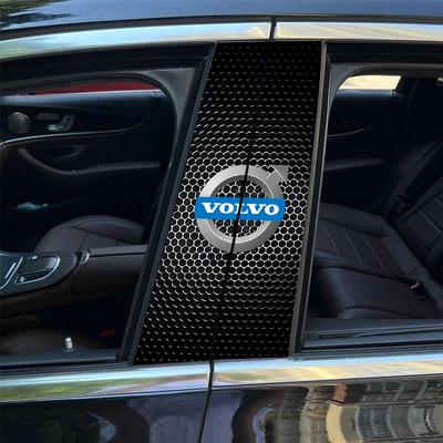 Autocollant décoratif pour montant central de portière de voiture, emblème automobile, pour XC60, XC90, V40, V60, S60, V50, V90, S80, C40, XC40, V70, XC70, C30